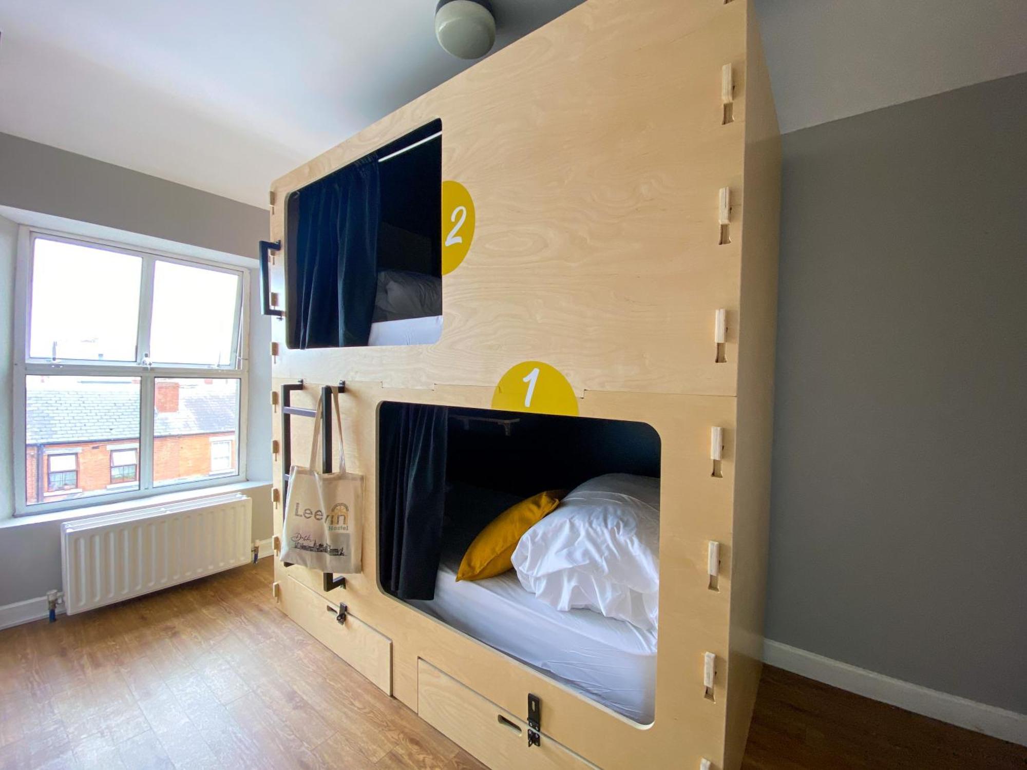 Leevin Hostel Mountjoy ダブリン 部屋 写真